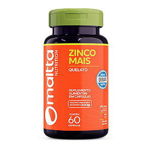 ZINCO MAIS QUELATO 60 CAPSULAS MALTTA