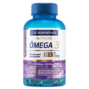 ÔMEGA 3 120 CÁPSULAS 100 MG CATARINENSE