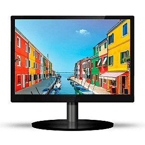 Monitor Pctop 15,1" LED Hdmi Vga Vesa  Preto - PC1510