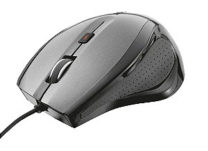 Mouse Trust MaxTarck Comfort 1600 Dpi Preto - 17178