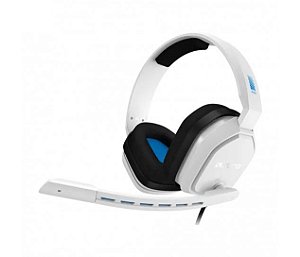 Headset ASTRO Gaming A10 para Consoles - Branco/Azul