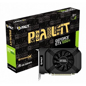 Placa de Vídeo Palit NVIDIA GeForce GTX 1050 Ti StormX 4GB GDDR5 128bit - NE5105T018G1-1070F