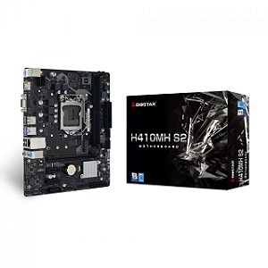 Placa Mãe Biostar H410MH/S2 Chipset H410 Intel LGA 1200 mATX DDR4