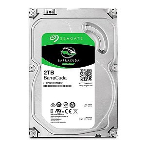 HD Seagate Barracuda 2TB 3,5' SATA 7200RPM SATA III 6GB/s ST2000DM008