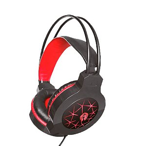 Headset Gamer Preto com LED C/ Microfone Hayom HF-2200