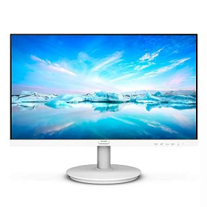 Monitor Philips W-Led Branco 21,5" Bordas Ultra finas Full HD HDMI Adpative Sync - 221V8LW