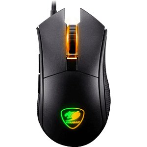 Mouse Gamer Cougar REVENGER Optico 6 Botões Programáveis 12000 DPI RGB 3MRESWOB.0001