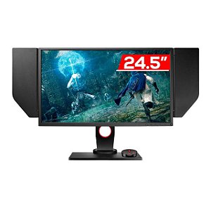 Monitor Gamer BenQ Zowie XL2546K 24.5" 240Hz 1ms Headphone Jack Ajuste de Altura - 9H.LJNLB.QBL