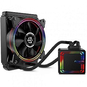 Water Cooler Alseye H120 Black 120mm RGB Intel AMD