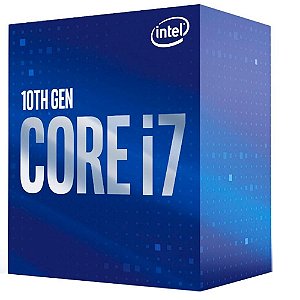 Processador Intel Core i7 10700 2.9GHz (4.8GHz Max) Cache 16MB LGA 1200 - BX8070110700