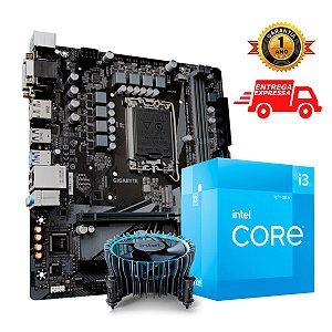 Kit Placa Mãe H610 Hdmi Lga1700 + Processador Intel I3 12100