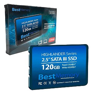 SSD Best Memory 120GB 2,5 sata 3 Highlander BT-120G-535