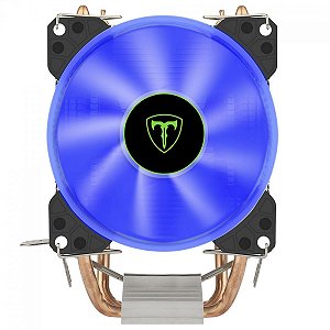 Cooler p/ Processador T-Dagger IdunB LED Azul Intel/AMD 90mm