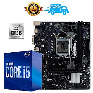 Kit Upgrade Gamer Intel i5 10400F + Placa mãe B560m