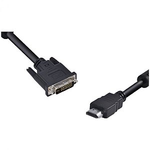 Cabo HDMI Macho Para DVI-D 24+1Pin 2 Metros Vinik - HDVI-2