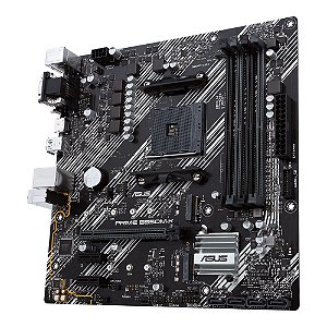 Placa Mãe Asus Prime B550M-K AMD AM4 M.2 HDMI Chipset B550