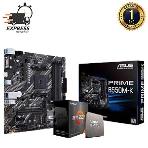 Kit Upgrade Asus B550M-K Prime B550 + CPU AMD Ryzen 5 4500