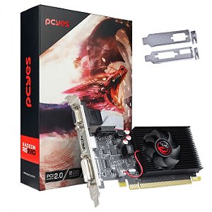 Placa Vídeo PcYes Amd Radeon R5 220 2Gb Ddr3 PVR52202GBR364