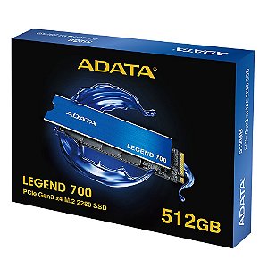 SSD Adata XPG Legend 700 512GB M.2 2280 NVME ALEG-700-512GCS