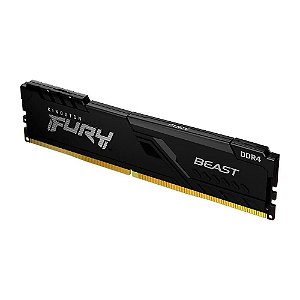 Memória Ram Fury Beast 16gb 3200Mhz Kingston KF432C16BB1/16