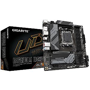 Placa mãe B650M DS3H UD DDR5 M.2 AMD AM5 mAtx P/ Ryzen 7000