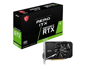 Placa de Vídeo Nvidia RTX 3050 8GB Ray Tracing 8GB GDDR6 Msi