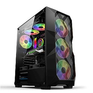 Computador Gamer Intel I3 12100F, 16GB DDR4 RGB, SSD 512GB, GTX 1650 4GB