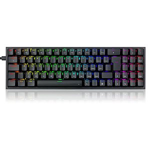 Teclado Mecanico Redragon Pollux RGB Switch RED - K628-RGB-B