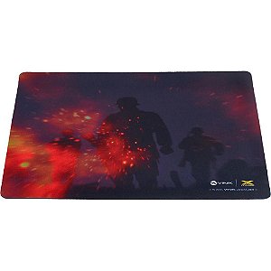 Mouse Pad Gamer Vinik Vx Gaming War Base Emborrachada 32x27