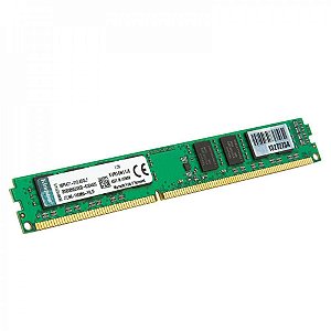 Memória RAM Kingston 8GB 1600MHz DDR3 P/ Desktop KVR16N11/8