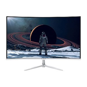 Monitor Gamer 23,8  Curvo Gamersync 180hz 1ms Full Hd Branco