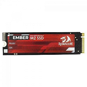 SSD 512GB Redragon M.2 PCIE 3.0 Ember 2100MB Leitura GD-407