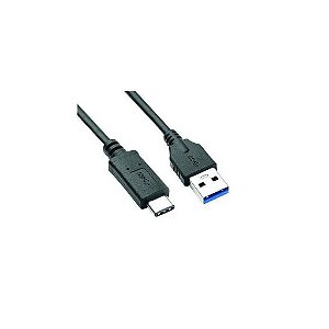 Cabo USB Tipo C 3.1 X USB AM 3.0 1,8M Blister Preto - MD9