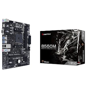 Placa Mãe Biostar B550MH 3.0 AMD AM4 mATX DDR4 M.2