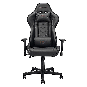 Cadeira Gamer Draxen DN2 Giratória Encosto Reclinável Black