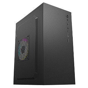 Gabinete Office Hayom GB1750 Com Fonte 200W PW1620 Preto