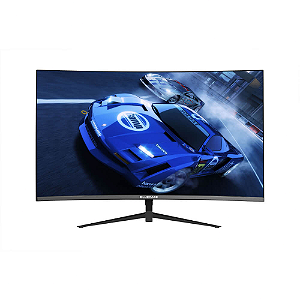 Monitor Bluecase Gamer Curvo 27" NYX 100Hz Preto BM27FFH3GC