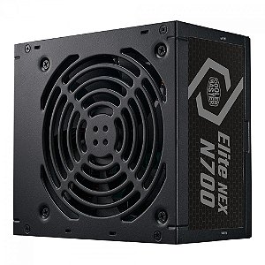 Fonte Cooler Master Elite Nex N700 FR 700W PFC Ativo Preto