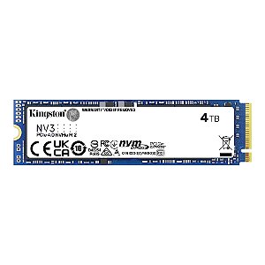 SSD Kingston 4TB NV3 M.2 Nvme Pcie Gen 4.0 - SNV3S/4000G