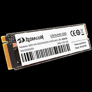 SSD Redragon Ground 512GB NVMe PCIe 3.0 M.2 2280 GD-411