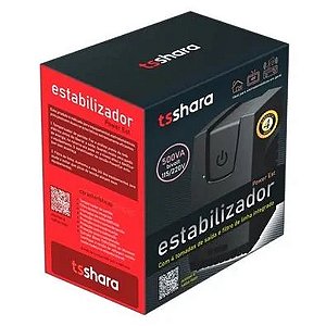 Estabilizador PowerEst TS Shara 500VA Bi Volts 220 115V 4T