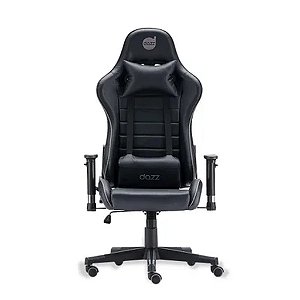 Cadeira Gamer DAZZ Prime-X V2 Preto/Cinza Reclinável