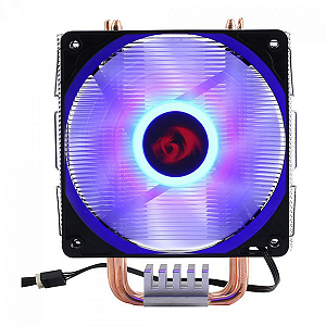 Air Cooler Redragon Buri LED Blue 120mm Intel/AMD CC-1055B