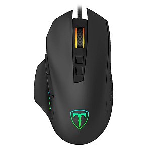 Mouse Gamer T-dagger Captain Black Led RGB 8000Dpi T-TGM302