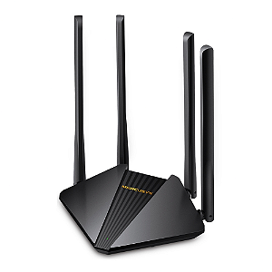 Roteador Mercusys Wifi 5 Gigabit Dual Band AC1200 4 Antenas