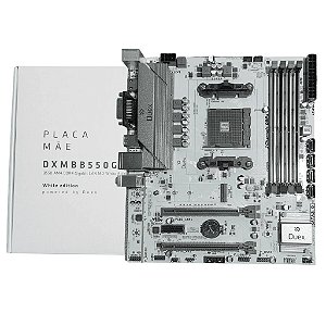Placa Mãe Duex DXMB B550G AM4 DDR4 Micro ATX - DXMBB550GW