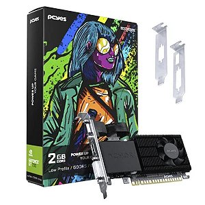 Placa De Vídeo PCyes Nvidia Geforce  GT730 2GB DDR5 64 BITS