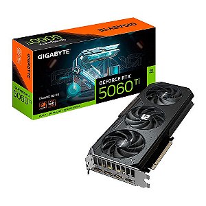 Placa Video Gigabyte GeForce RTX 5060 Ti Gaming OC 8GB GDDR7