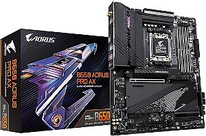 Placa Mãe Gigabyte B650 Aorus Pro Ax WIFI DDR5 AM5 ATX USB 3