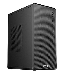 Gabinete Escritorio Hayom Office Desktop Mid Tower Preto